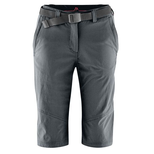 Maier Sports - Women's Lawa - Short Taille 38 - Regular, Gris
