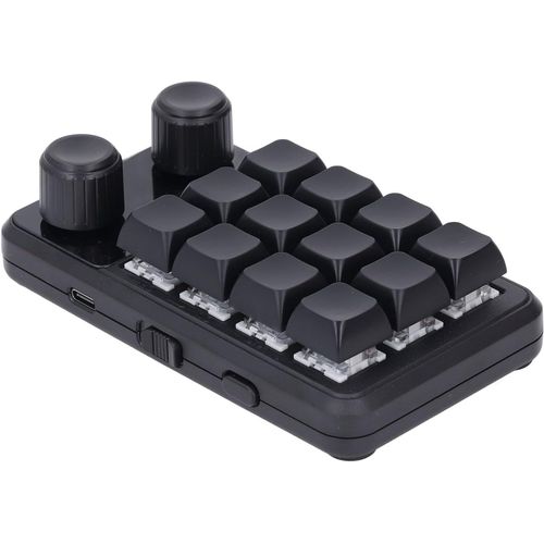 asas-Clavier Mécanique À 12 Touches,Commutateur Sans Fil 2,4 G,Programmation Macro,Mini Clavier Avec Boutons,Clavier Mécanique,Clavier De Jeu,Clavier De Fonction