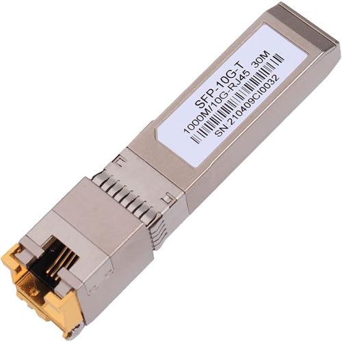 asas-Module Sfp+ En Cuivre Rj45 Haute Vitesse 10Gbase-T¿Jusqu'À 30 M Avec Cat.6A/7,Compatibilité Émetteur-Récepteur Pour Cisco Sfp-10G-T-S,Ubiquiti,Netgear,Tp-Link,Mikrotik,Unifi,Etc