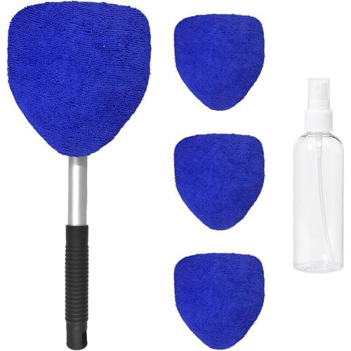 Asas-Outils De Nettoyage De Pare-Brise De Voiture,Brosse De Désembuage De Verre,Brosse De Nettoyage Rétractable,Brosse De Nettoyage Réutilisable 5 Pièces