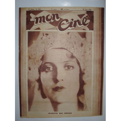 Mon Ciné Jeanette Mac Donald  N° 436 : Jeanette Mac Donald