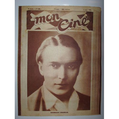 Mon Ciné  N° 433 : Georges Charlia