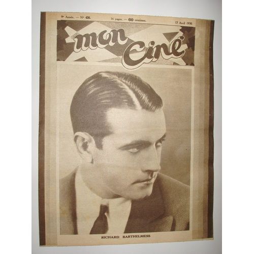 Mon Ciné  N° 426 : Richard Barthelmess