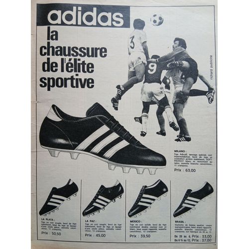 Adidas - Publicité 60'S