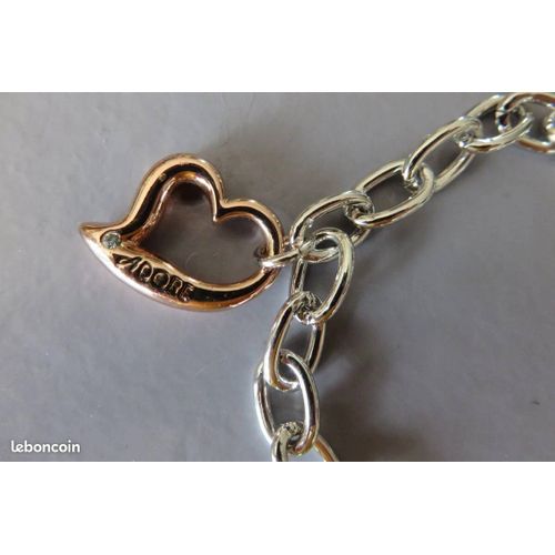 Bracelet Adore Métal Bicolore Et Cristal