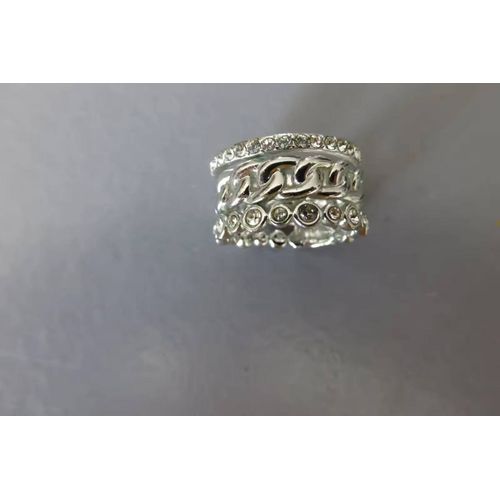Bague Adore Métal Et Cristal/103