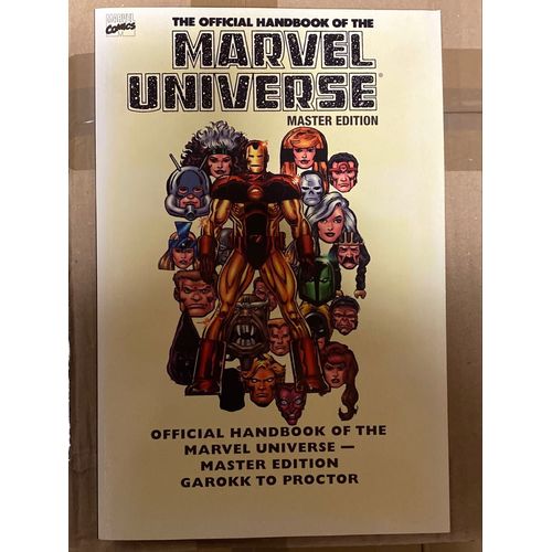 Essential The Official Handbook Of The Marvel Universe Master Édition Vol 2 Tpb Comics