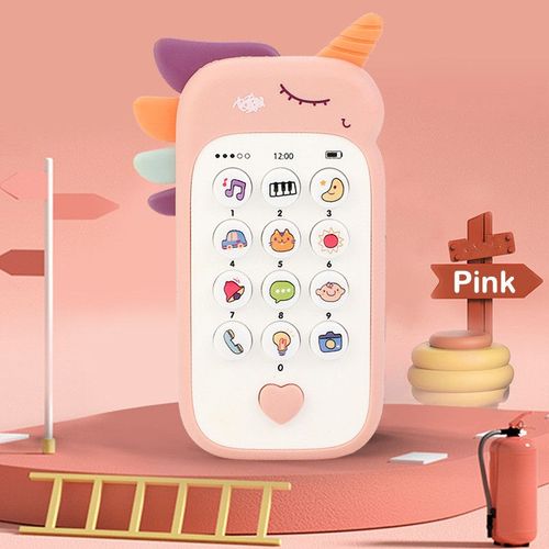 Cadeau De Jeu Éducatif De Jouet De Musique De Téléphone Pour Enfants De 1 An, Jouet D'éducation Précoce Einstein