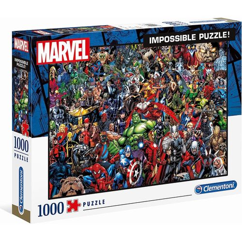 Clementoni Marvel 1000 Pièce Impossible Puzzle