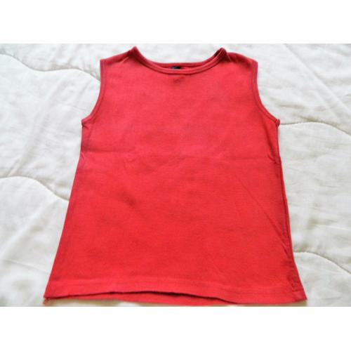 T-Shirt Basic One Coton 5 Ans Rouge