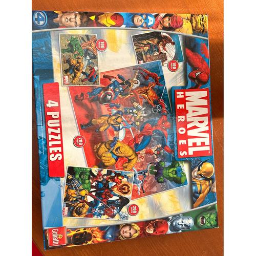 Puzzles Marvel X 4