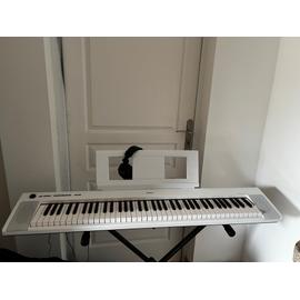 Yamaha EZ-300 - Clavier arrangeur - 61 touches - blanc argenté - Piano  numérique
