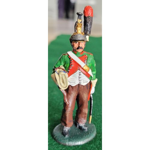 Soldat De Plomb Dragon 4ème Régiment Tenue Camp 1810