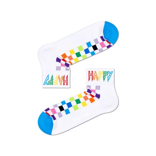 Sneaker Low Sock: Rainbow Check | Happy Socks