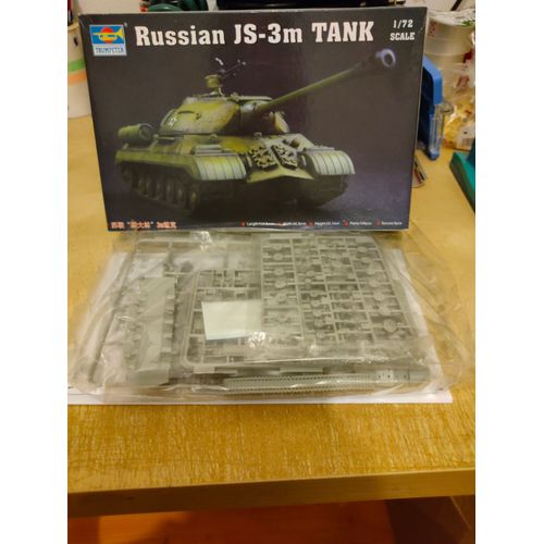 Maquette Char Trumpeter 1/72 : Russian Js-3m-Trumpeter