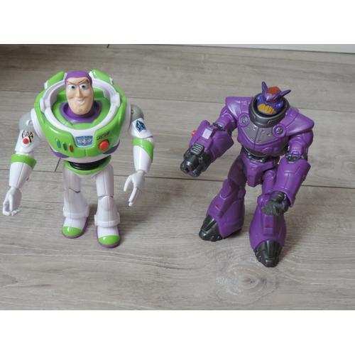Figurines Toy Story - Buzz L'eclair Parlante Et Zurg (18 Cm)