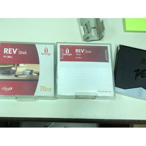 Rev Disk 70gb iomega PC/Mac