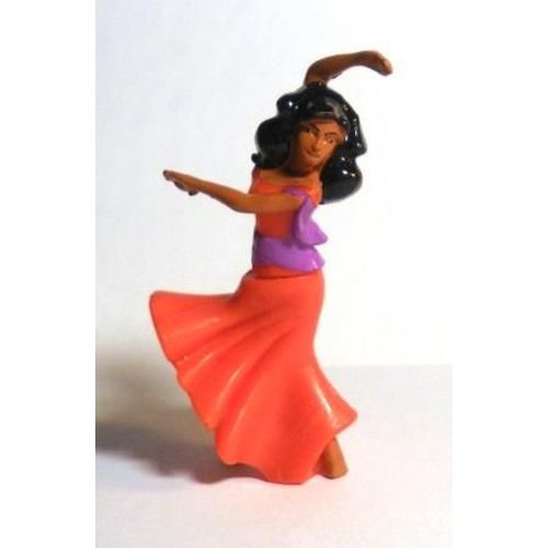 Figurine "Nestlé" (1996) - Le Bossu De Notre Dame / N° 10 - Esmeralda