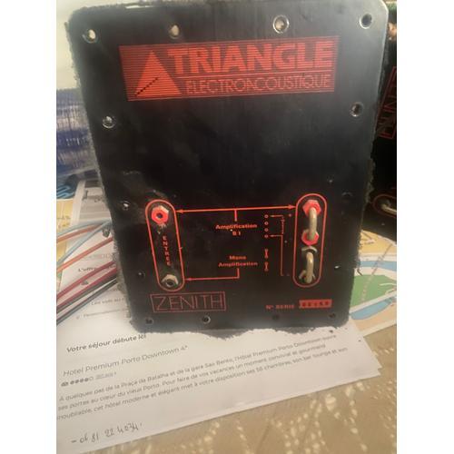 filtre enceinte triangle zenith 2