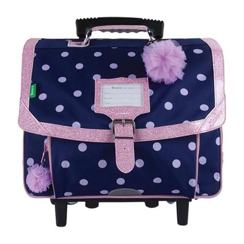 Cartable à roulettes TANN'S Les Fantaisies Romy 38 cm 2 compartiments