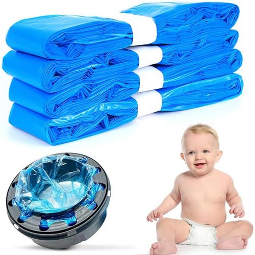 Wagner-Lot De 4 Sacs À Couches Jetables En Plastique Compatibles Avec Les Films De Recharge Tommee Tippee