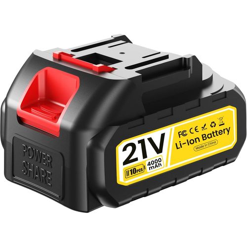 wagner-Batterie Rechargeable Grande Capacité 4000 Mah Pour Sécateur Électrique Avec Interface Makita,Autonomie De 6 À 8 Heures,Pour Sécateur Electrique Sans Fil,Pour Sécateur De Jardin [1 Pack]