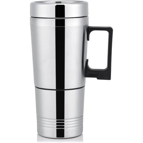Wagner-Mug Chauffant Voiture 12v,Taza Termo 24v,Bouilloire 12v Allume Cigare,Voiture Tasse Chaude 12v 24v 300ml Voiture Électrique Café Thé Eau Tasse Véhicule Chauffage Boisson Tass