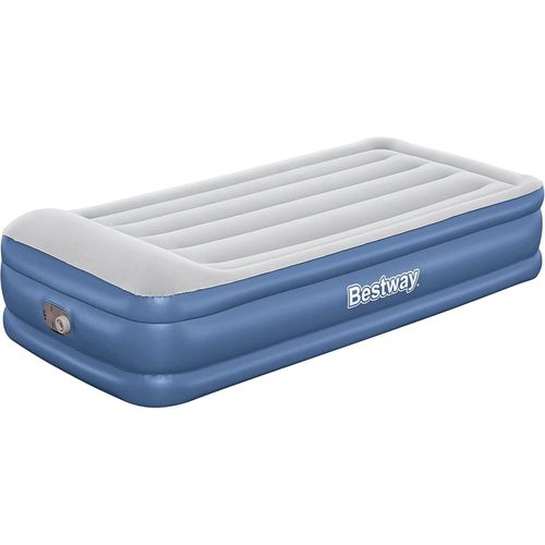 wagner-Matelas Gonflable Tritech 1 Place Avec Pompe Électrique Intégrée,Multicolore,97 X 188 X 95cm
