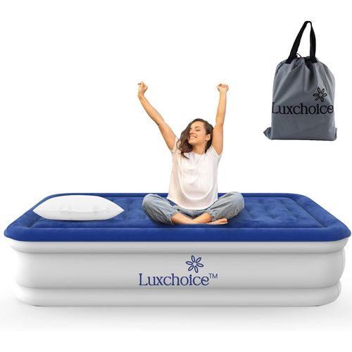 wagner-Lit Gonflable Électriques 2 Personnes Matelas Gonflable Automatique Avec Gonfleur Intégré 1 Place Lits D Appoint Pratique Une Personne De Très Grande Qualité Pour De Voyage Indoor Et Outdoor
