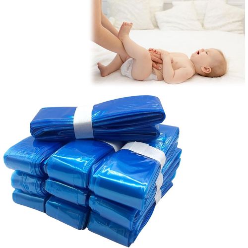 Wagner-10 Pièces Film De Recharge Pour Seaux À Couches,Sacs À Couches,Compatible Avec Tous Les Seaux À Couches,Sacs De Recharge Réutilisables Anti-Odeur,Sacs De Recharge