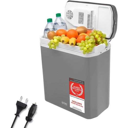 Wagner-Glacière Électrique Portable 24l,Mini Réfrigérateur,12 V Et 230 V Pour Voiture,Camping,Boîte Réfrigérante,Glacière Thermoélectrique