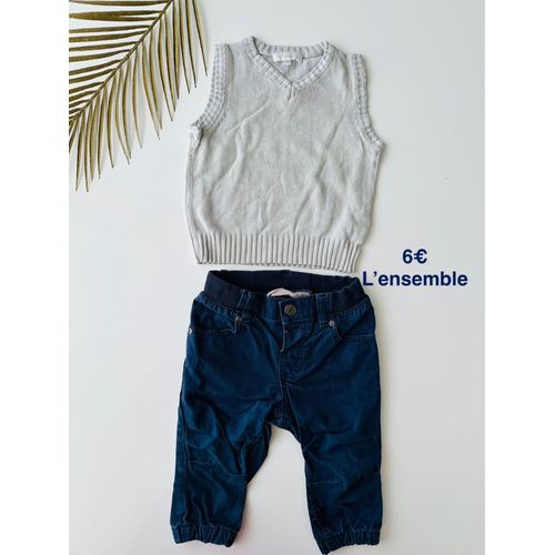 Ensemble Bébé Garçon 6-9 Mois
