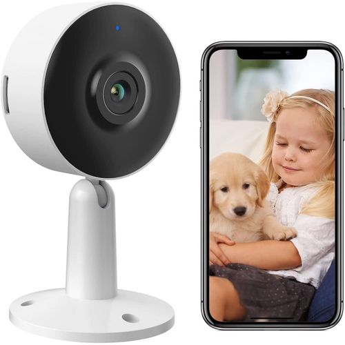 ytseazn-Moniteur Intelligent Pour Bébé Avec Application Mobile,1080P Fhd,Moniteur Vidéo Bébé In1,Détection Sonore Et Mouvement,Audio 2 Voies,Vision Nocturne,Caméra De Sécurité Intérieure,Works