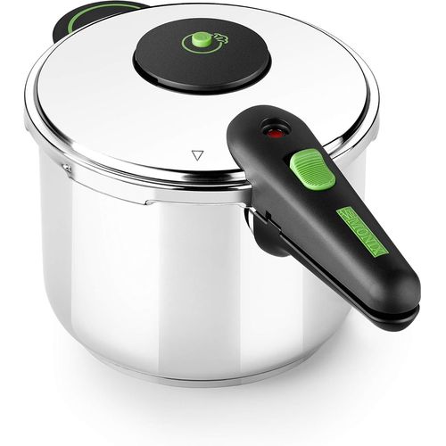 ytseazn-Presto Duo|Lot 2 Autocuisseurs Rapides 4 + 6 Litres,Acier Inox 18/10,Compatibles Toutes Sources De Chaleur Induction Incluse