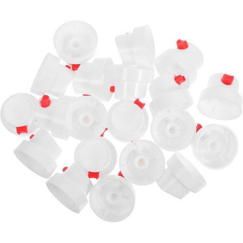 locke-Lot De 20 Buses D'Aérosol Capuchons De Rechange Pour Bombes De Peinture En Aérosol Capuchons En Plastique Pour Bombes De Peinture Capuchons De Pulvérisation Ou Blancs