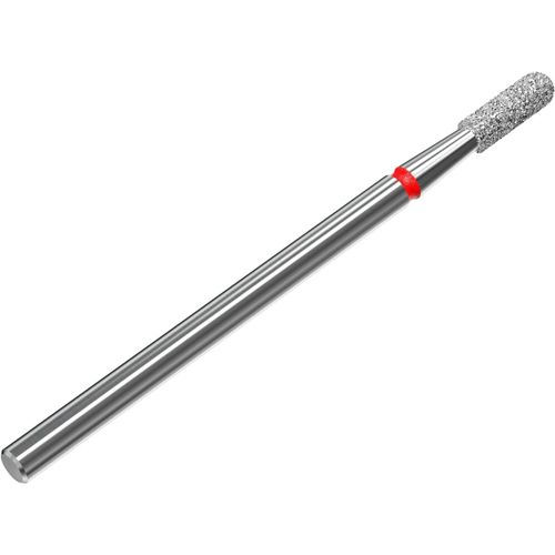 Letnerny-Embout Diamant - Cylindre Arrondi (Anneau Rouge) I Kit Pour Ponceuse À Ongles I Kit De Ponçage Pour Ponceuses Électriques I Embout Pour Manucure Et Pédicure (Fa30r023/8) 