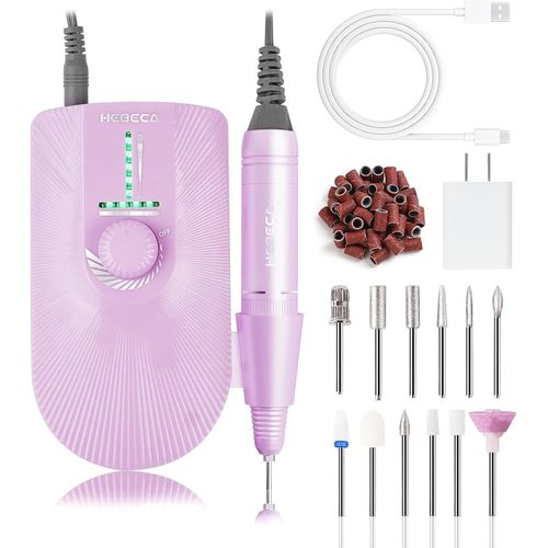 Letnerny-Ponceuse Pour Ongles Professionnel 35000 Tours - Limes A Ongles Electrique Sans Fil Rechargeable With Comprend 12 Types De Forets For Gel Acrylique Ongles