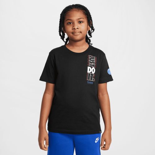 T-Shirt Psg Nike Just Do It - Noir - Enfant