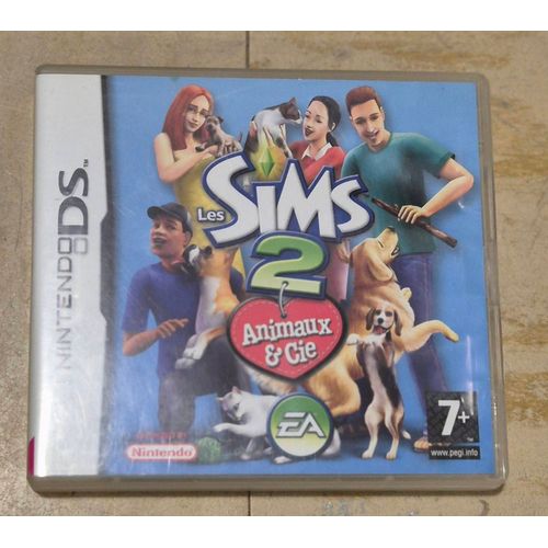 Jeu Vidéo Sims 2 Animaux Et Cie Nintendo Ds Pal Complet