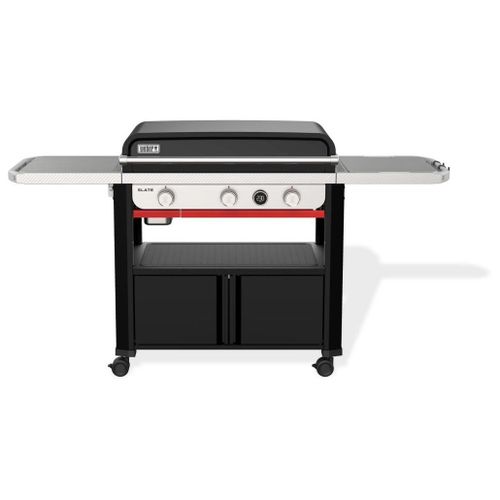 Weber - Plancha gaz 76 cm sur chariot - Noir