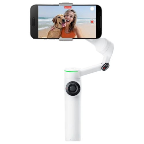 Stabilisateur Pliable À 3 Axes Insta360 Flow 2 Pro Standard Blanc