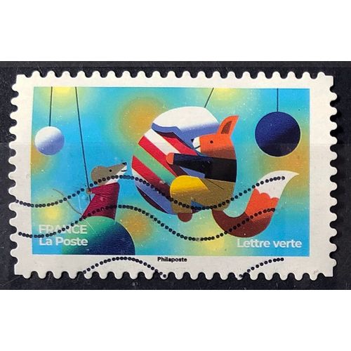 Voeux / Noel Féérique 2022 (Très Joli N° 2214) Obl - France Année 2022 - Brn83 - N33650