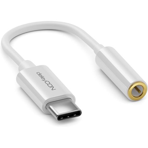 Adaptateur Casque 10Cm Usb C Vers Jack 3,5Mm Aux - Compatible Avec Apple Samsung Google Huawei Xiaomi Smartphone Téléphone Portable Tablet Laptop Pc Surface Casque Haut-Parleur - B[FIL6161878]