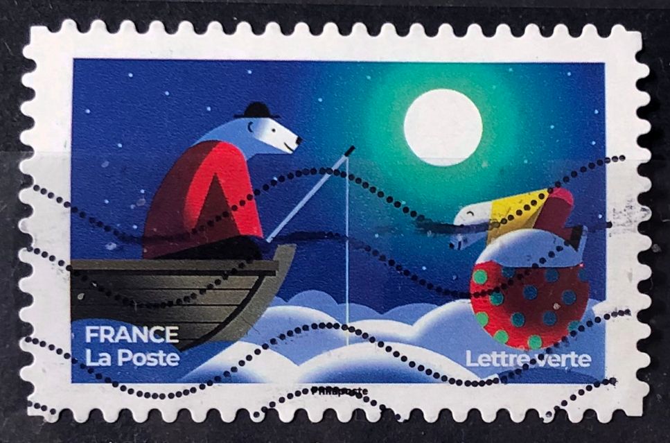 Voeux / Noel Féérique 2022 (Très Joli N° 2219) Obl - France Année 2022 - Brn83 - N33655
