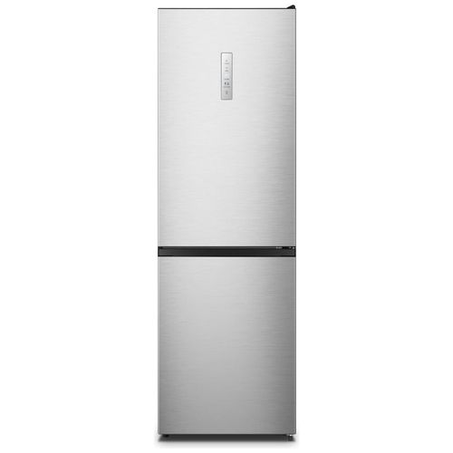 Réfrigérateur-congélateur Hisense RB390N4CCD1 - congélateur bas - 59.5x59x186 cm (lxpxh) - 304 litres - Classe D - métal brillant