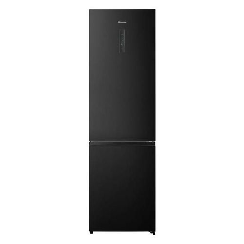 Réfrigérateur-congélateur Hisense FCN331AFD - congélateur bas - 59.5x58.8x200.4 cm (lxpxh) - 336 litres - classe E - inox noir