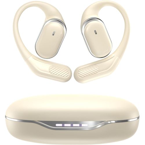 Écouteurs Sans Fil Bluetooth Ultra Ouverts Écouteurs Ergonomiques À Conduction Osseuse Avec Design Doux Et Aéré En Silicone Pour La Course À Pied, Le Sport, Le Fitness Et L'Entraîn[FIL6161513]
