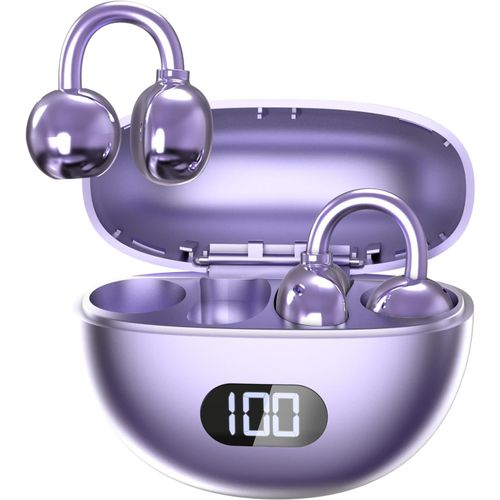 Open Ear Ecouteurs Bluetooth Sans Fil Sport,Écouteurs À Clips Étanches Ipx7, Autonomie De 30 H, Hifi Casque Conduction Osseuse Avec Microphone, Adapté Au Sport Et À La Course À Pie[FIL6160550]