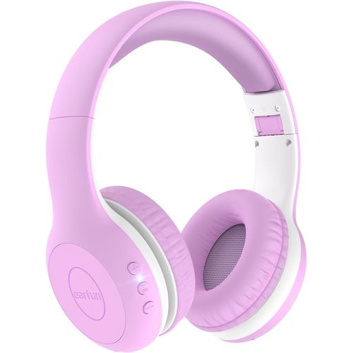 K2 Casque Bluetooth Pour Enfants Avec Volume Limité, 40 Heures D'Autonomie, Microphone Intégré, Son Stéréo, Casque Supra-Auriculaire Pliable Pour École, Voyage, Ipad, Tablette, Vio[FIL6160850]