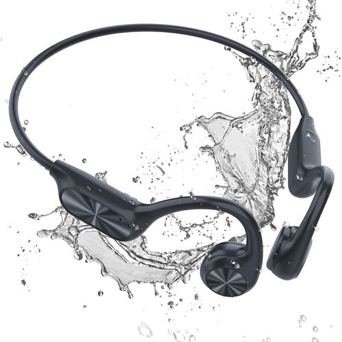 Casque Conduction Osseuse Natation, Casque Conduction Osseuse Ecouteur Waterproof Natation Bluetooth 5.3 Ip68 Mp3 Etanche Natation 32Gb,Ecouteurs Sans Fil Sport Ecouteur Piscine[FIL6161407]